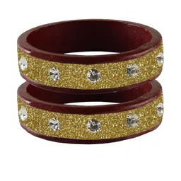 Vidhya Kangan Multi-Coloured Brass Bangles-2