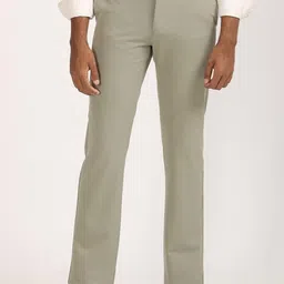 Indian Terrain Men Printed Brooklyn Slim Fit Trousers-image-51
