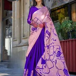 ODETTE Satin Saree-image-51
