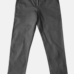 Kiddopanti Kids Dark Grey Solid Pants-image-46