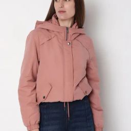 Vero Moda Pink Regular Fit Parka Jacket-41
