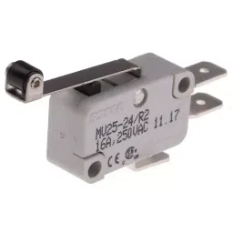 RS PRO Long Roller Lever Micro Switch SP-CO Quick Connect Terminal 250 V AC, 8046259-12
