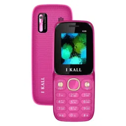 I Kall K26 1.8 inch Display 1000 mAh Battery 2G Dual Sim Pink Feature Phone-picture-3