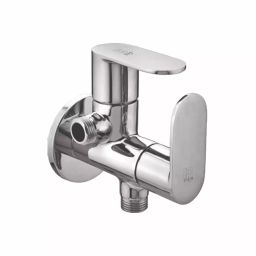 D&B BATHWARE IVANO Brass Chrome Finish 2 Way Angle Valve, DB-IVN3410-AV2-17