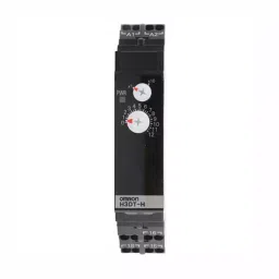 Omron Power Off Delay Timer SPDT AC/DC 24-48 V DIN rail 5 A, H3DT-HBL-34