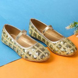 BOYZ N GALZ Girls Embellished Party Ballerinas Flats-image-85