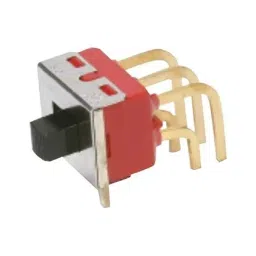 C&K COMPONENTS Slide Switch, Dpdt, 0.4Va, 20V, Tht, 1201M2S3ABE2-picture-23