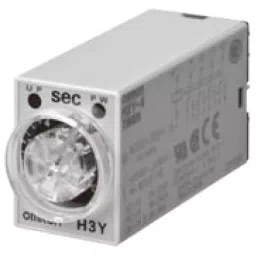 Omron Plug-in Terminal Solid State Timer IP40 4c Timed Contacts, H3Y-4 DC100-110 0.5S image 2