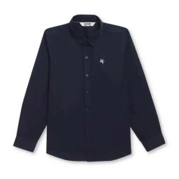 Cantabil Kids Navy Cotton Regular Fit Full Sleeves Shirt-image-85