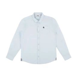 Cantabil Kids Blue Cotton Regular Fit Full Sleeves Shirt-image-33