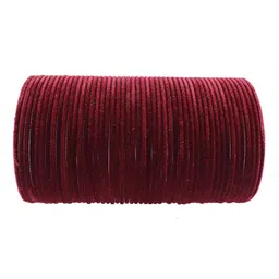 ZULKA Set of 48 Plain Velvet Finish Metal Bangle-picture-10