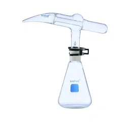 Biohall 500 ml Flask and 100 ml Reservoir Tilt Measure 24/29, BLS.1001.23 (Pack of 2) image 1