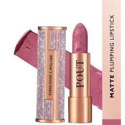 MyGlamm POUT By Karan Johar Intense Matte Plumping Lipstick - Paparazzi Pout-38