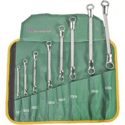Malfah Enterprises Hanbon Double Ring Wrench Set With Folding Bag Double Sided, 553108  (Pack Of 8)-20