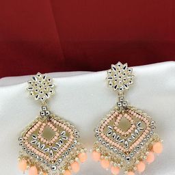 ORBIS Gold-Plated Alloy Earrings-image-67
