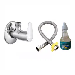 Fastgear Fusion Bathroom Faucet Set Stainless Steel Chrome Finish Silver, FG2249-image-89