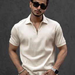 Powerlook Men Polo Collar T-shirt-image-77