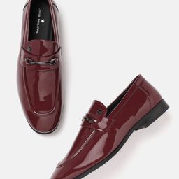 Louis Philippe Men Formal Horsebit Loafers-image-27