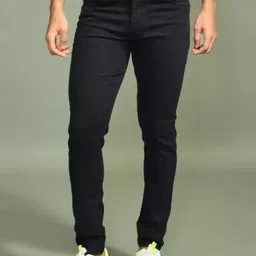 Moda Rapido Men Classic Relaxed Fit Mid-Rise Stretchable Jeans-picture-43