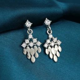 GIVA 92.5 Sterling Silver Grape Valley Earrings for Women-image-23