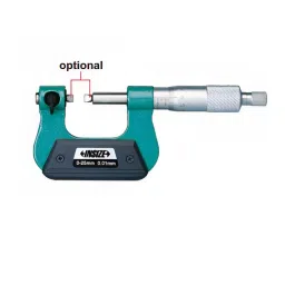 Insize 25-50 mm Range Screw Thread Micrometer with Non Rotating Spindle, 3281-S50-0