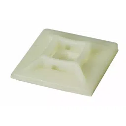 RS PRO Self Adhesive Natural Cable Tie Mount 28 x28 mm 5.3 mm Max, 2138539 (Bag 100 pcs)-image-19