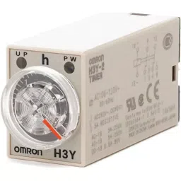 Omron Plug-in Terminal Solid State Timer IP40 2c Timed Contacts, H3Y-2 AC100-120 3H image 2