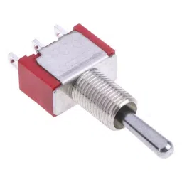 RS PRO Toggle Switch Panel Mount On-Off-On SPDT Solder Terminal, 7347123P-67