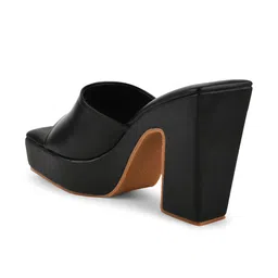 JM Looks Open Toe Platform Heels image 5