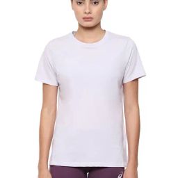 Asics Training Core Graphic Lilac T-Shirt-14