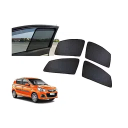 Auto Pearl Black Window Side Car Curtains for Maruti Suzuki Alto K10 New (Set of 4 Pcs)-image-7