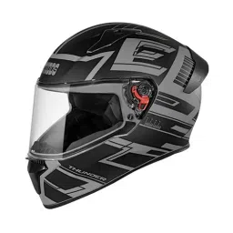 Studds N9 Grey Large (580 mm) Full Face Helmet, Thunder D3 Decor-image-45