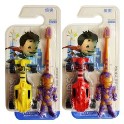 Yunicorn Max Robot Toothbrush with Racing Car Toy Pack of 2 - Color may vary-113