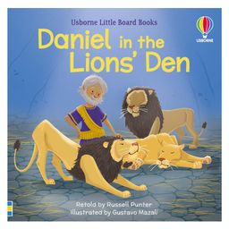 Usborne Daniel in the Lions' Den Board Book By Russell Punter - English-26