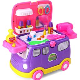 Mamma Mia 2 in 1 Fashion Vanity Vehicle Set of 16 - Multicolour-14