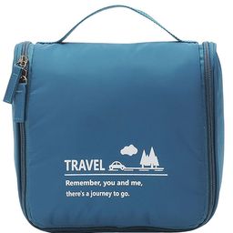 Bunie Travel Toiletry Organizer Bag with Hanging Hook  Blue-image-87