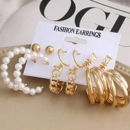Arzonai Contemporary Drop Earrings-image-38