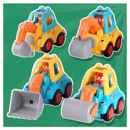 BitFeex Friction Powered Construction Vehicle Toys Any Pack of 2 (Color & Design May Vary) image 2