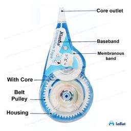 Bunie Correction Tape with Fluid and Scissor SetBlue image 2