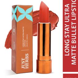 Just Herbs Ultra Matte Lipstick - 4 ml - 17 Toasted Apricot image 1