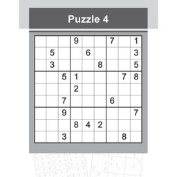 om books international Fun With Sudoku - To Sharpen Young Minds - Level -4 - Brain Booster - Great Brain Exercises - Brain Booster Puzzles for all ages image 4