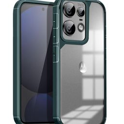 Karwan Solid Motorola 50 Pro 5G Shockproof Bumper Back Case-55
