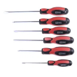 RS PRO Engineers Slotted Parallel Slotted Flared Pozidriv Screwdriver 4593944 (Set of 6 Piece)-45