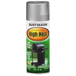Rust-Oleum Speciality High Heat Spray Paint in Satin Silver, 7716830 (Can of 340 g)-3