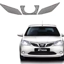 Oscar Chrome Bentley Grill for Toyota Etios New Model 3 Pcs per set-45