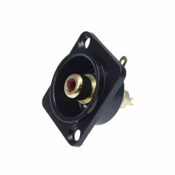 RS PRO Panel Mount RCA Socket with Gold Contact Plating 16 A Black & Red, 2085194-picture-33
