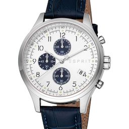 ESPRIT Men Embellished Dial & Leather Straps Analogue Watch ES1G427L0015-48