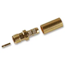 HUBER+SUHNER RF COAXIAL, SMA, STRAIGHT JACK, 50OHM, 21 SMA-50-2-5/111NE-34