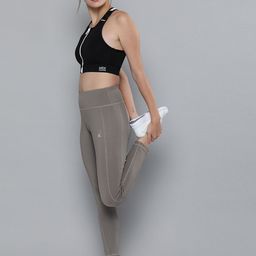 HRX by Hrithik Roshan Women Grey Solid Rapid-Dry Training Tights-image-70