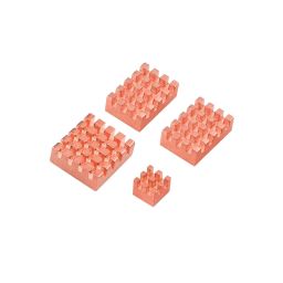 Raspberry Pi 5 Copper Heat Sink Passive Cooling Heatsinks With Self-Adhesive Radiator for Raspberry Pi 5 2GB, 4GB, 8GB, 16GB - RS5763Raspberry Pi 5 Copper Heat Sink Passive Cooling Heatsinks With Self-Adhesive Radiator for Raspberry Pi 5 2GB, 4GB, 8GB, 16GB - RS5763 image 1